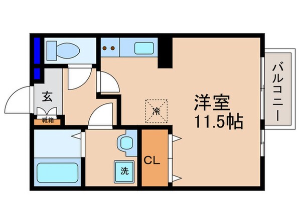 モナリエコ－トⅠの物件間取画像